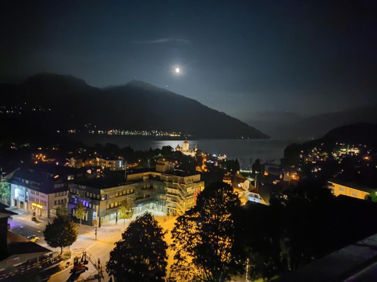 Spiez Lakeview By The Station Room A Kültér fotó