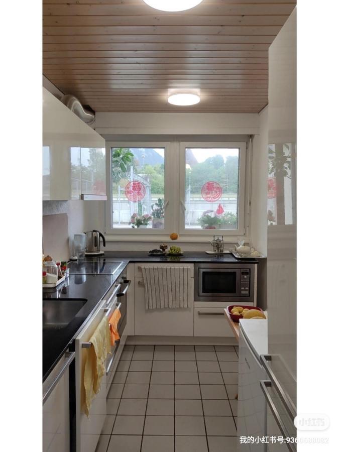 Spiez Lakeview By The Station Room A Kültér fotó