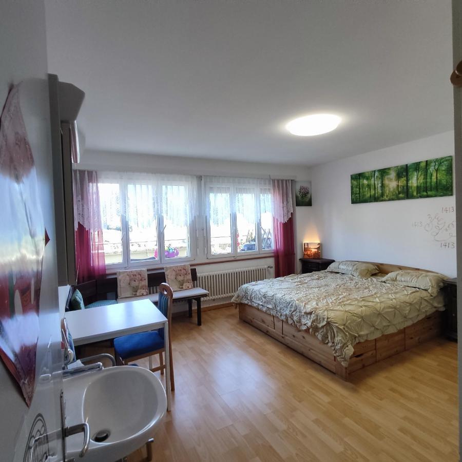 Spiez Lakeview By The Station Room A Kültér fotó